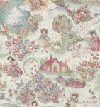 Yuwa Live Collection Made in Japan Vintage Design 829657 Colour A Pale Cream.