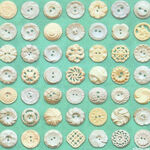  Flea Market Mix Buttons By Cathe Holden For MODA Fabrics MD7356 25 Green.