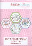 best friends forever stitchery by rosalie quinlan